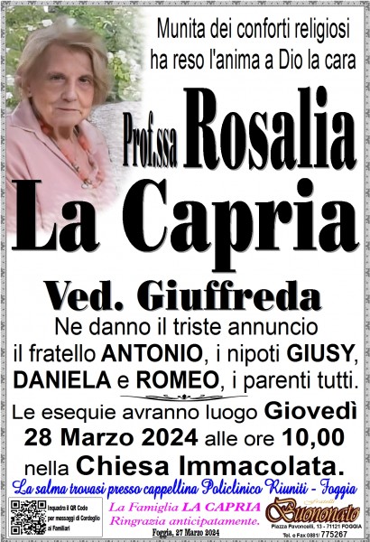 Rosalia La Capria