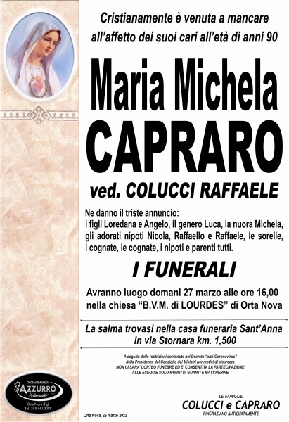 Maria Michela Capraro