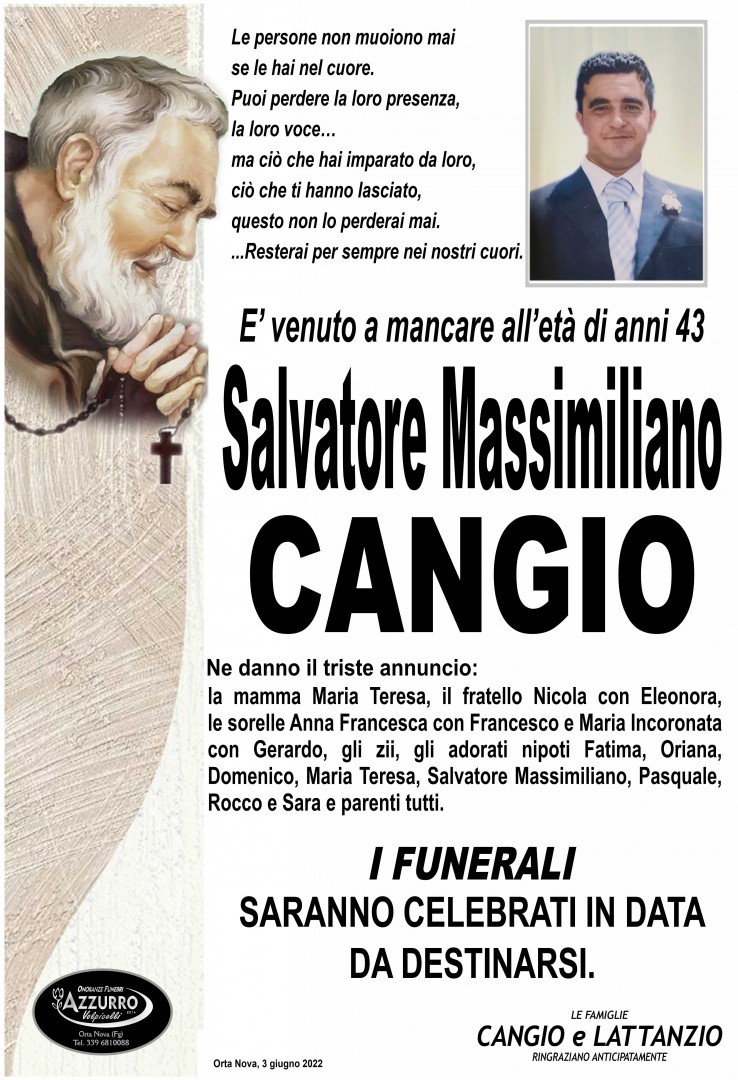 Salvatore Massimiliano Cangio