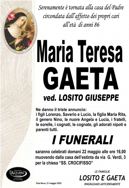 Maria Teresa Gaeta