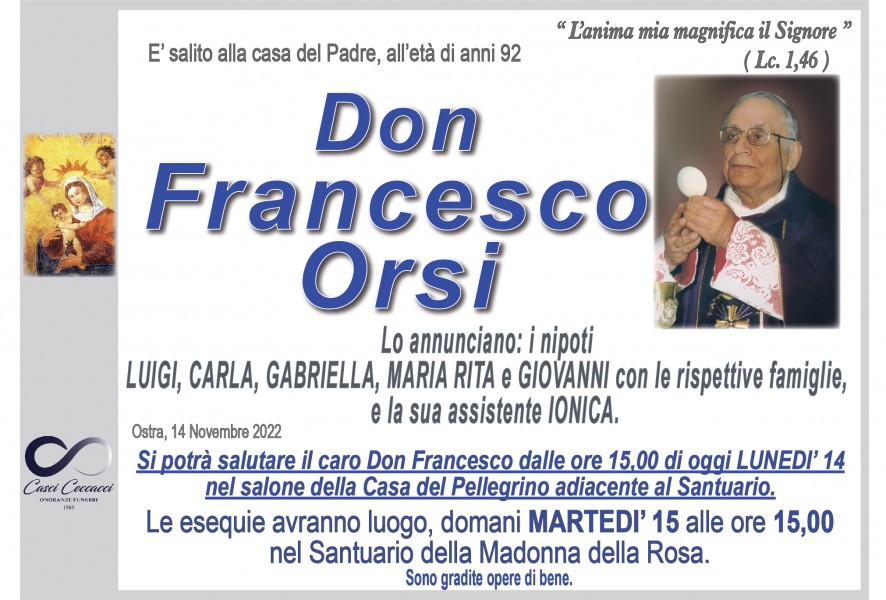 Don Francesco Orsi