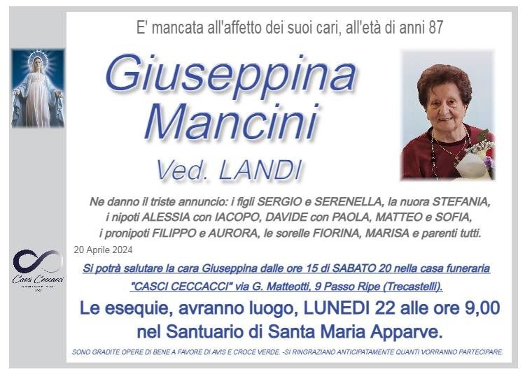 Giuseppina Mancini