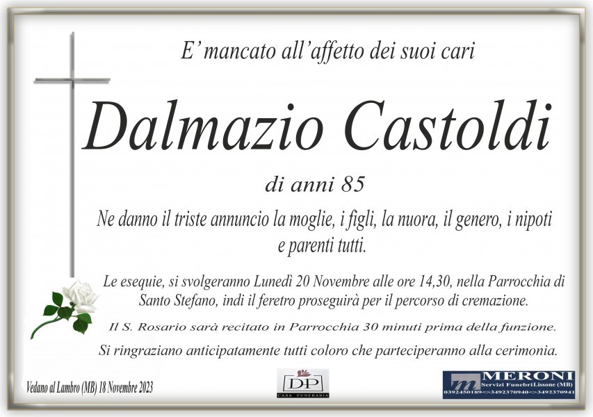 Dalmazio Giacomo Castoldi