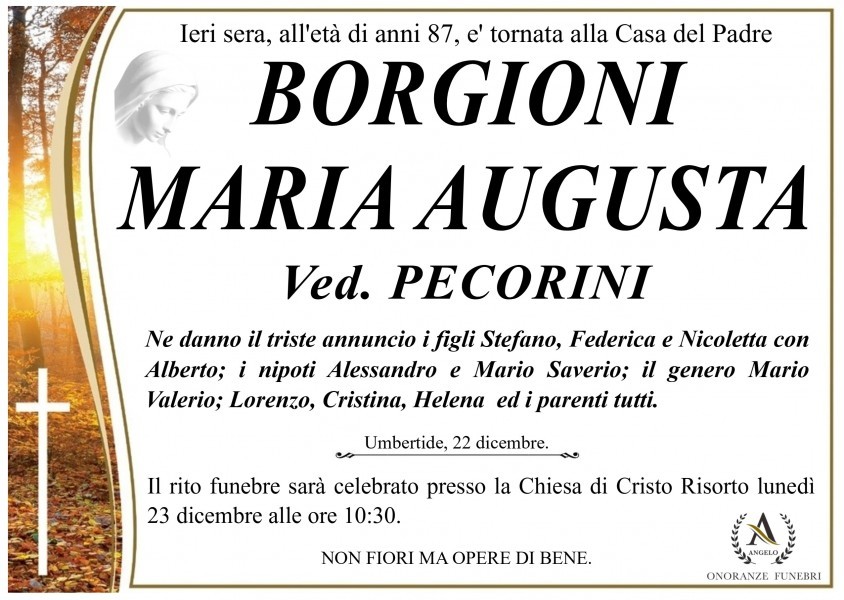 Maria Augusta Borgioni
