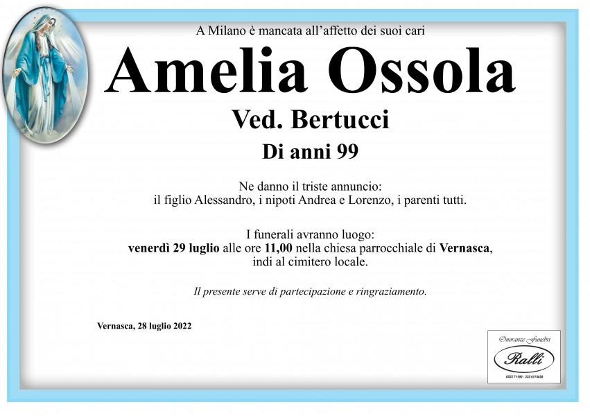 Amelia Ossola