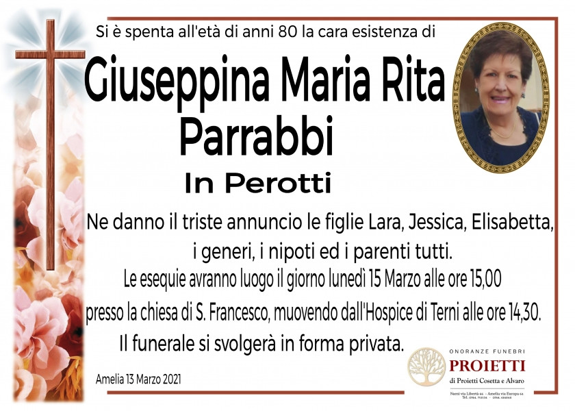 Giuseppina Maria Rita Parrabbi