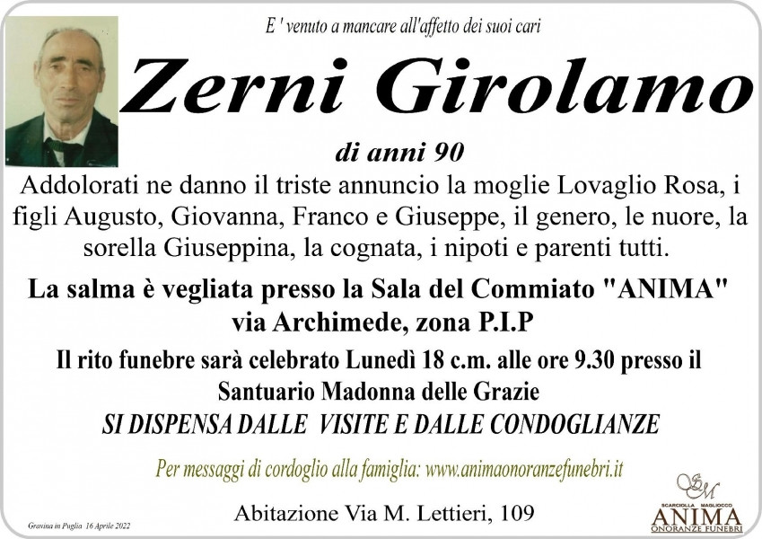 Girolamo Zerni