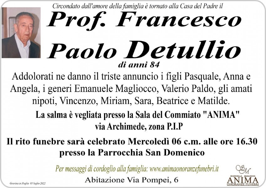 Francesco Paolo Detullio