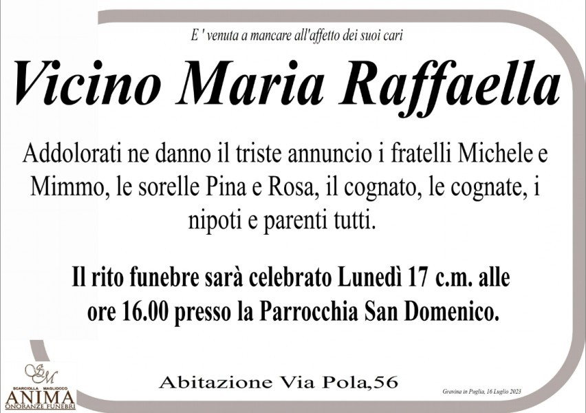 Maria Raffaella Vicino