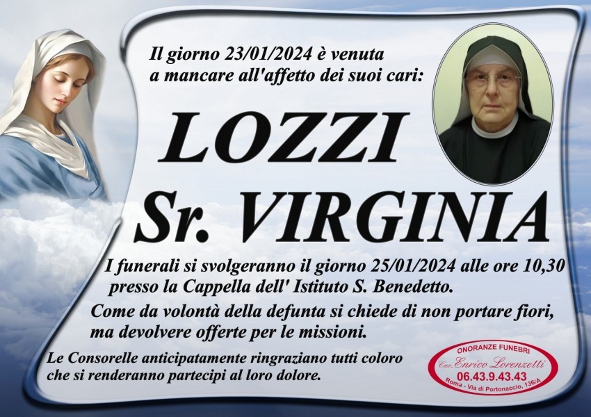 Sr. Virgina Lozzi