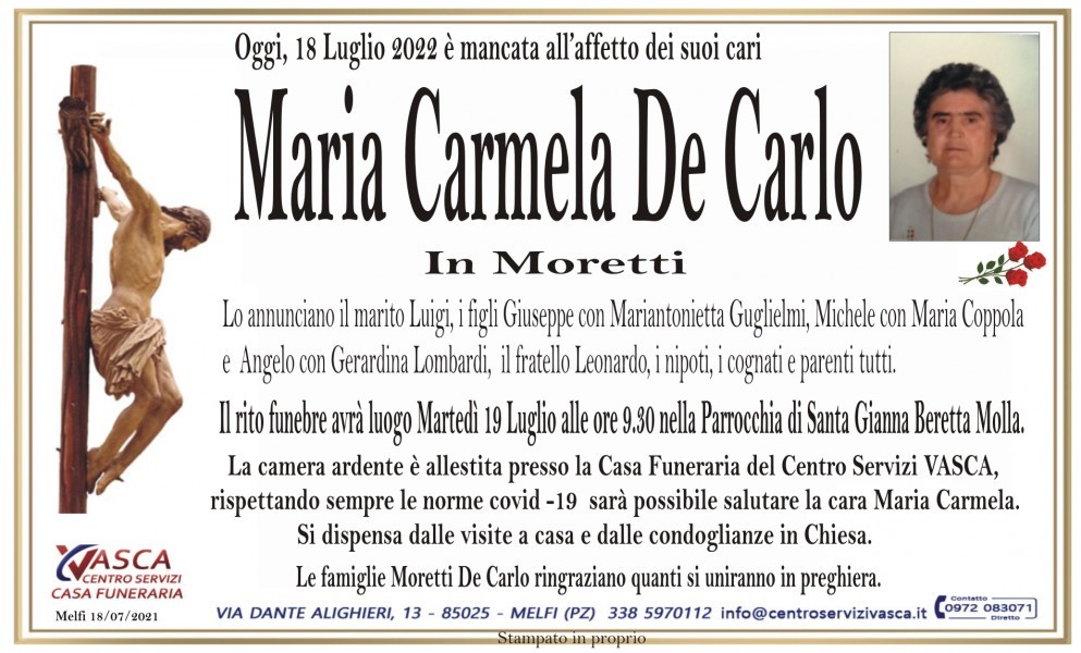 Maria Carmela De Carlo