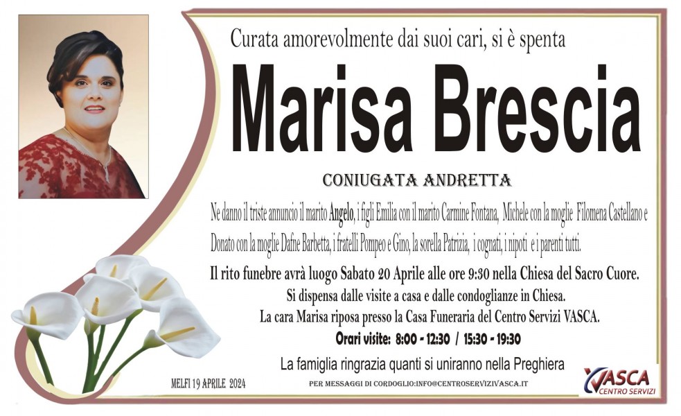 Marina Brescia Coniugata Andretta