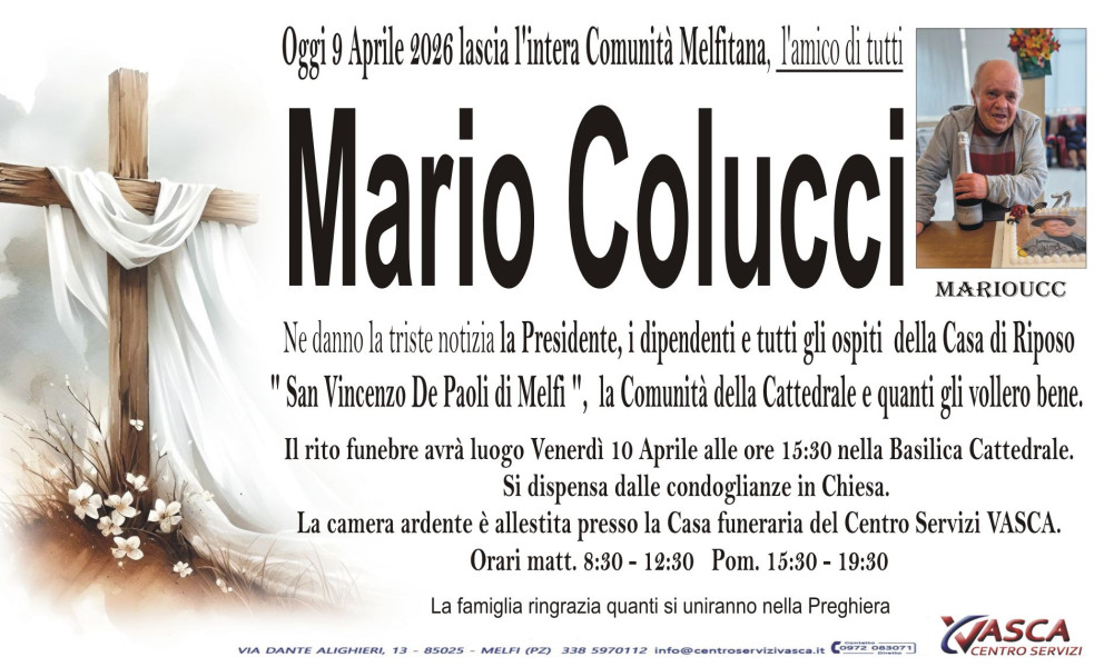 Mario Colucci - Centro Servizi Vasca