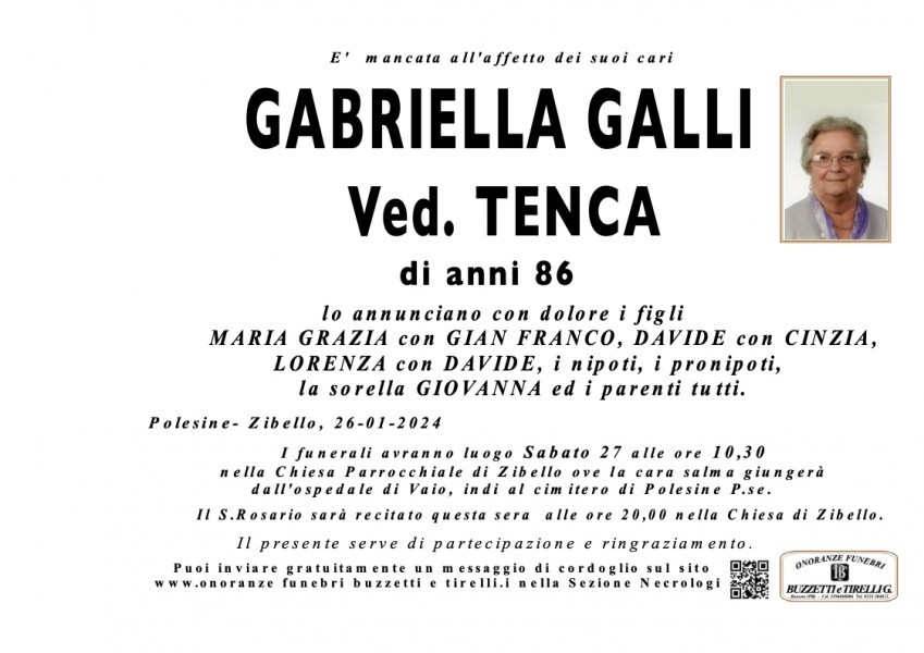 Gabriella Galli Ved Tenca