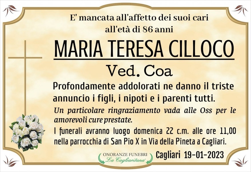 Maria Teresa Cilloco