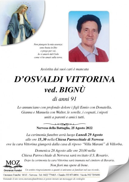 Vittorina D'Osvaldi