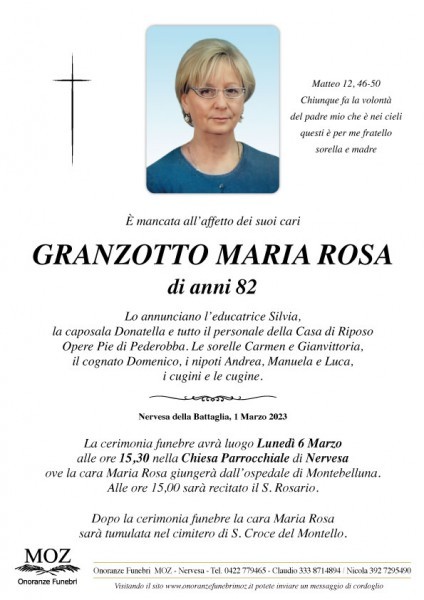 Maria Rosa Granzotto