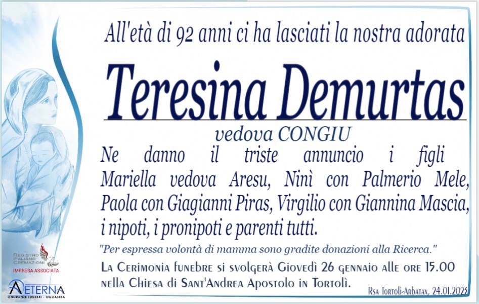 Teresina Demurtas
