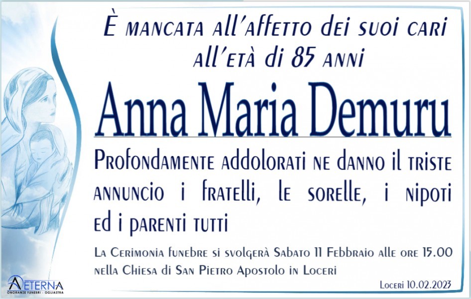 Anna Maria Demuru