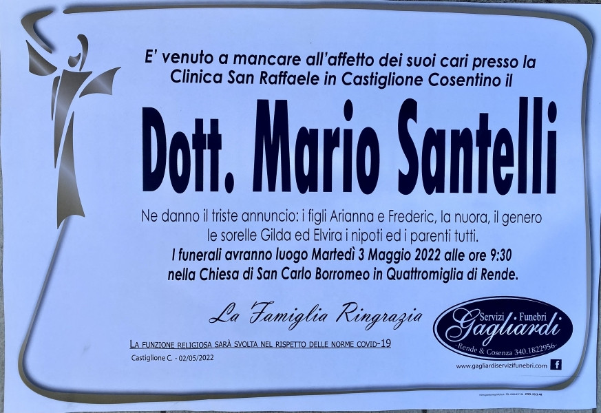 Dott. Mario Santelli