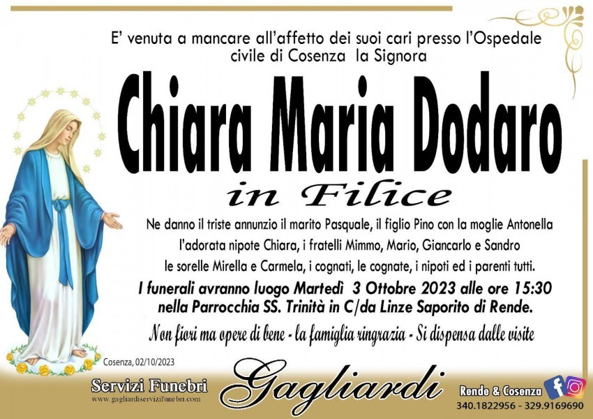Chiara Maria Dodaro