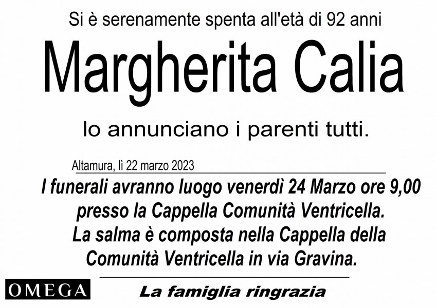 Margherita Calia