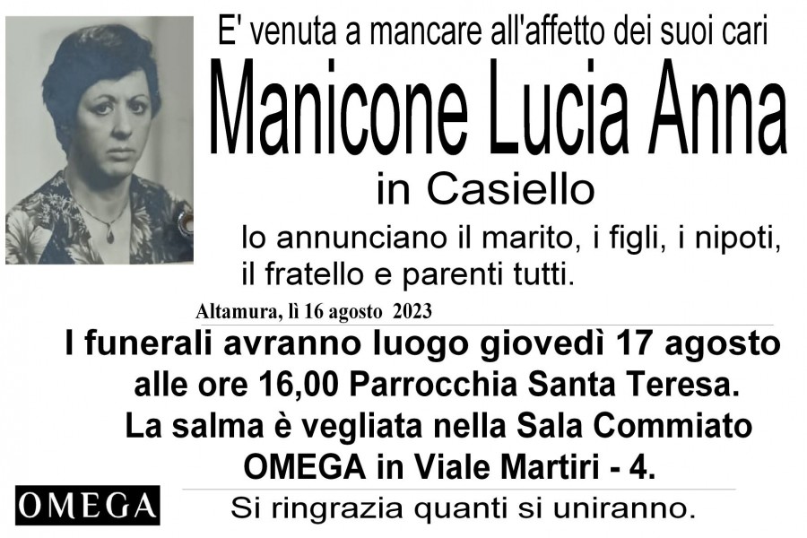 Lucia Anna Manicone