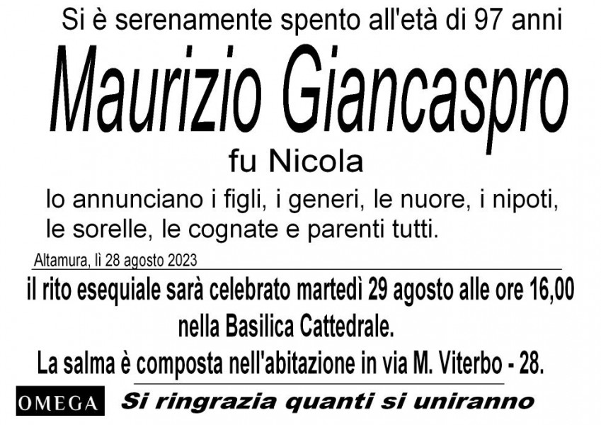 Maurizio Giancaspro