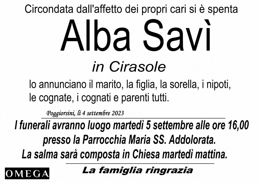 Alba Savi