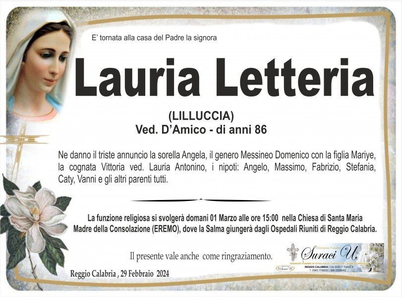 Letteria Lauria