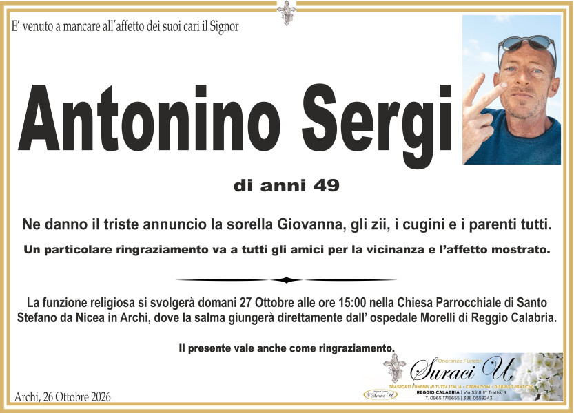 Antonino Sergi