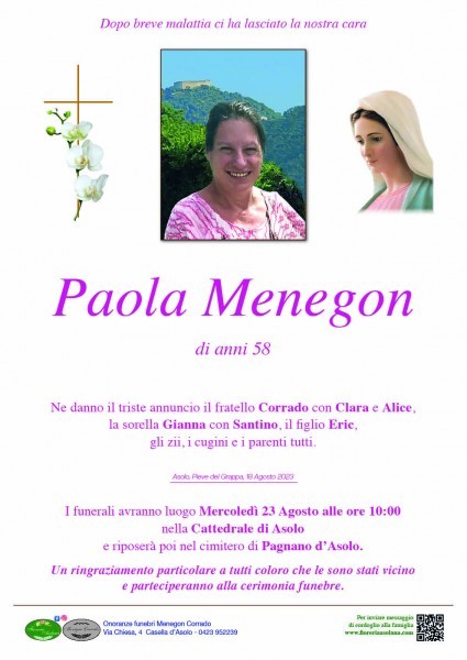 Paola Menegon FIORERIA ASOLANA E AG. DI ZANDONA CLARA