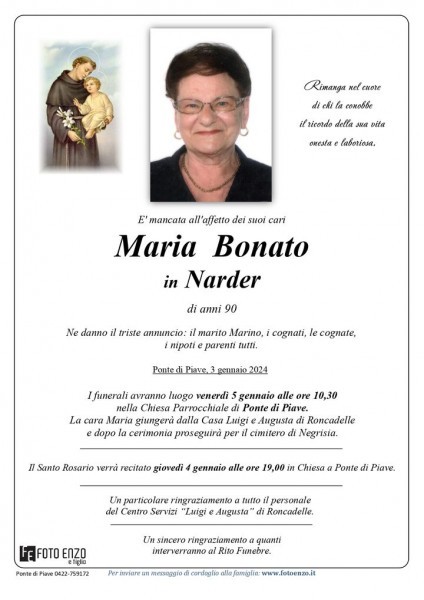 Maria Bonato In Narder
