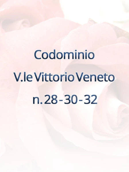 Condominio V.le Vittorio Veneto N. 28 - 30 - 32 Benedetto Maria Ladisa