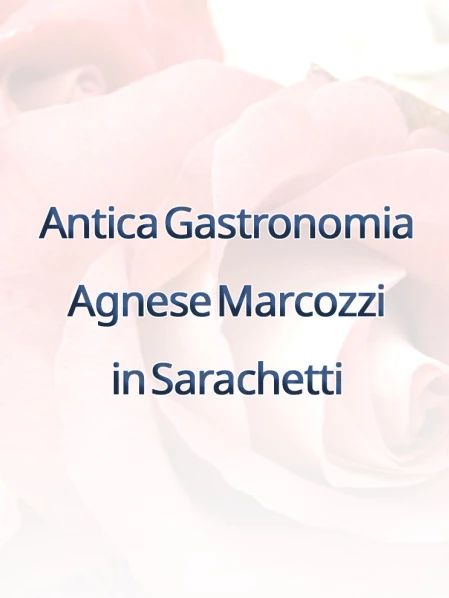 Antica Gastronomia Agnese Marcozzi In Sarachetti