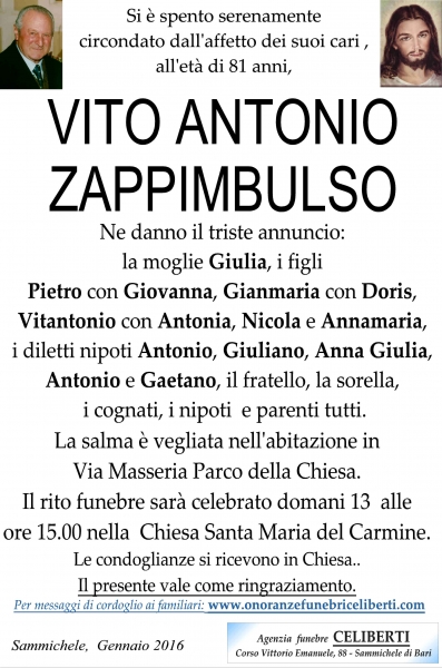Vito Antonio Zappimbulso