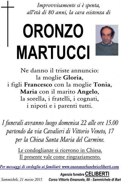 Oronzo Martucci