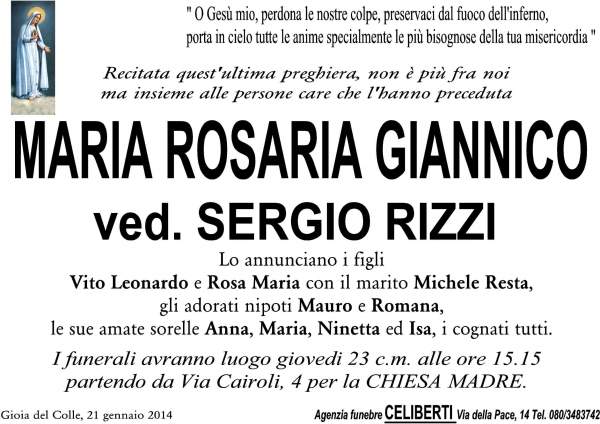 Maria Rosaria Giannico
