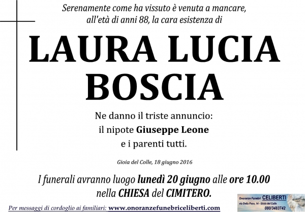 Laura Lucia Boscia