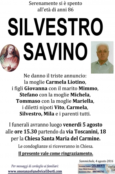 Silvestro Savino