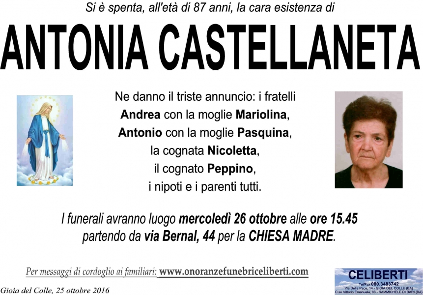 Antonia Castellaneta