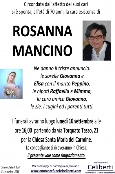 Rosa Anna Mancino