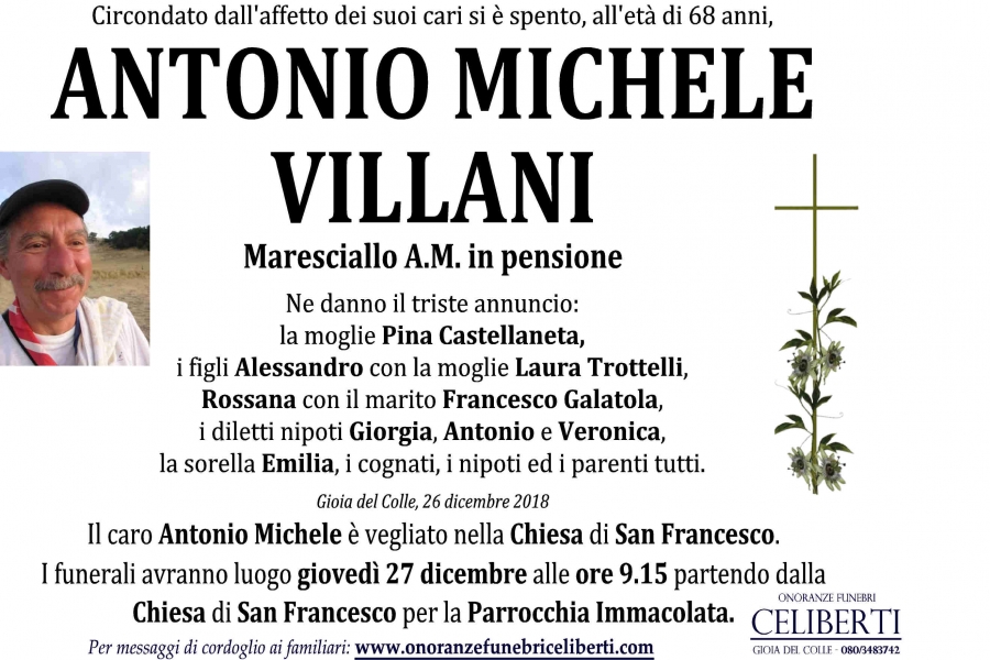 Antonio Michele Villani