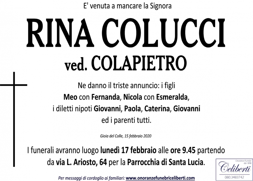Caterina Pia Grazia Colucci