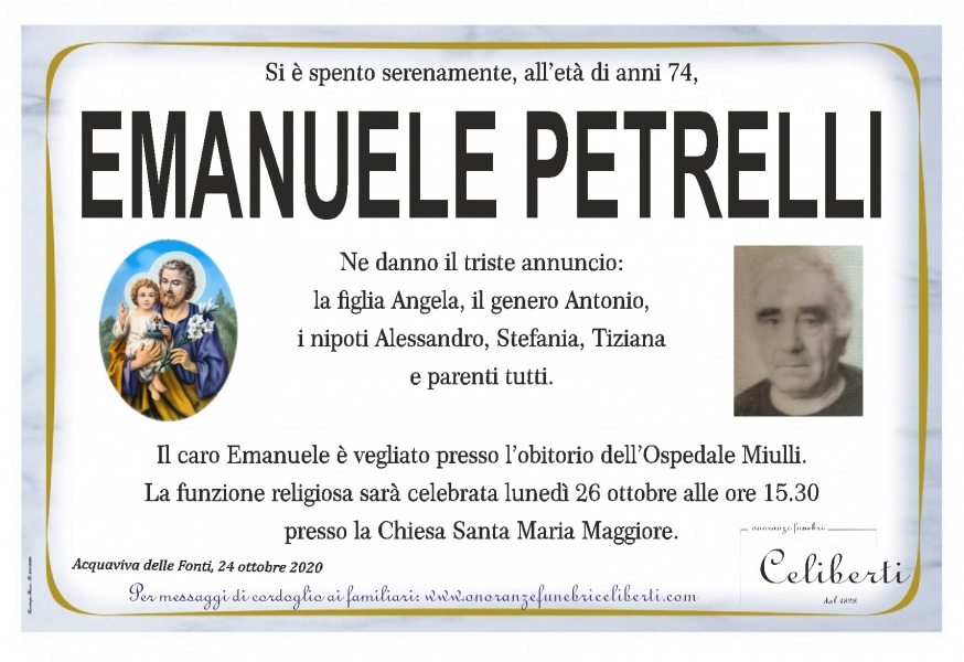 Emanuele Petrelli