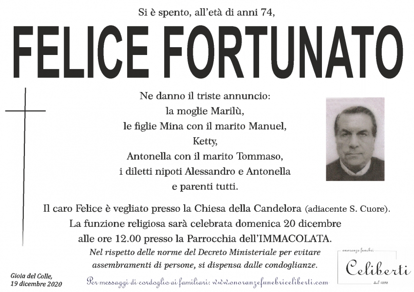 Felice Antonio Fortunato