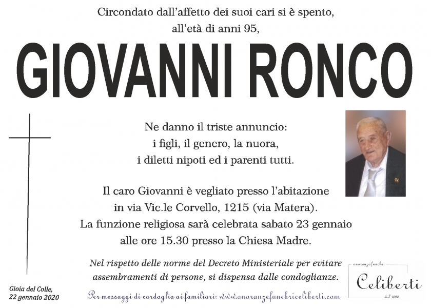 Giovanni Vito Ronco