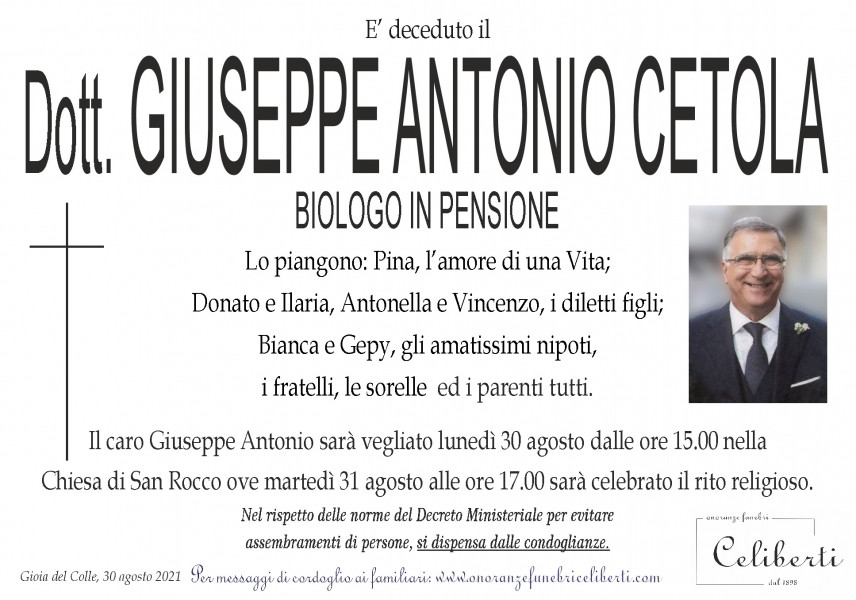 Giuseppe Antonio Cetola