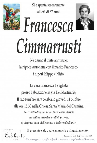 Francesca Cimmarrusti