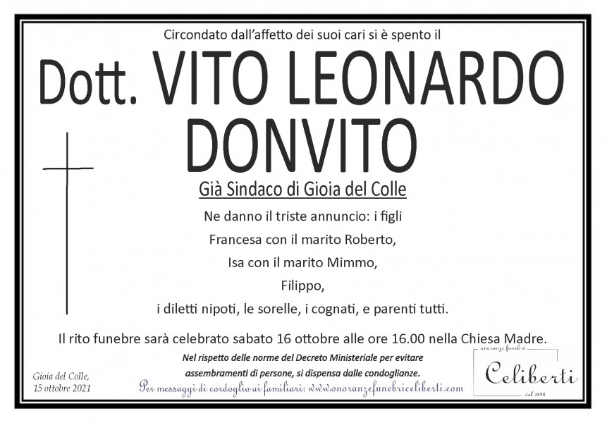 Vito Leonardo Donvito